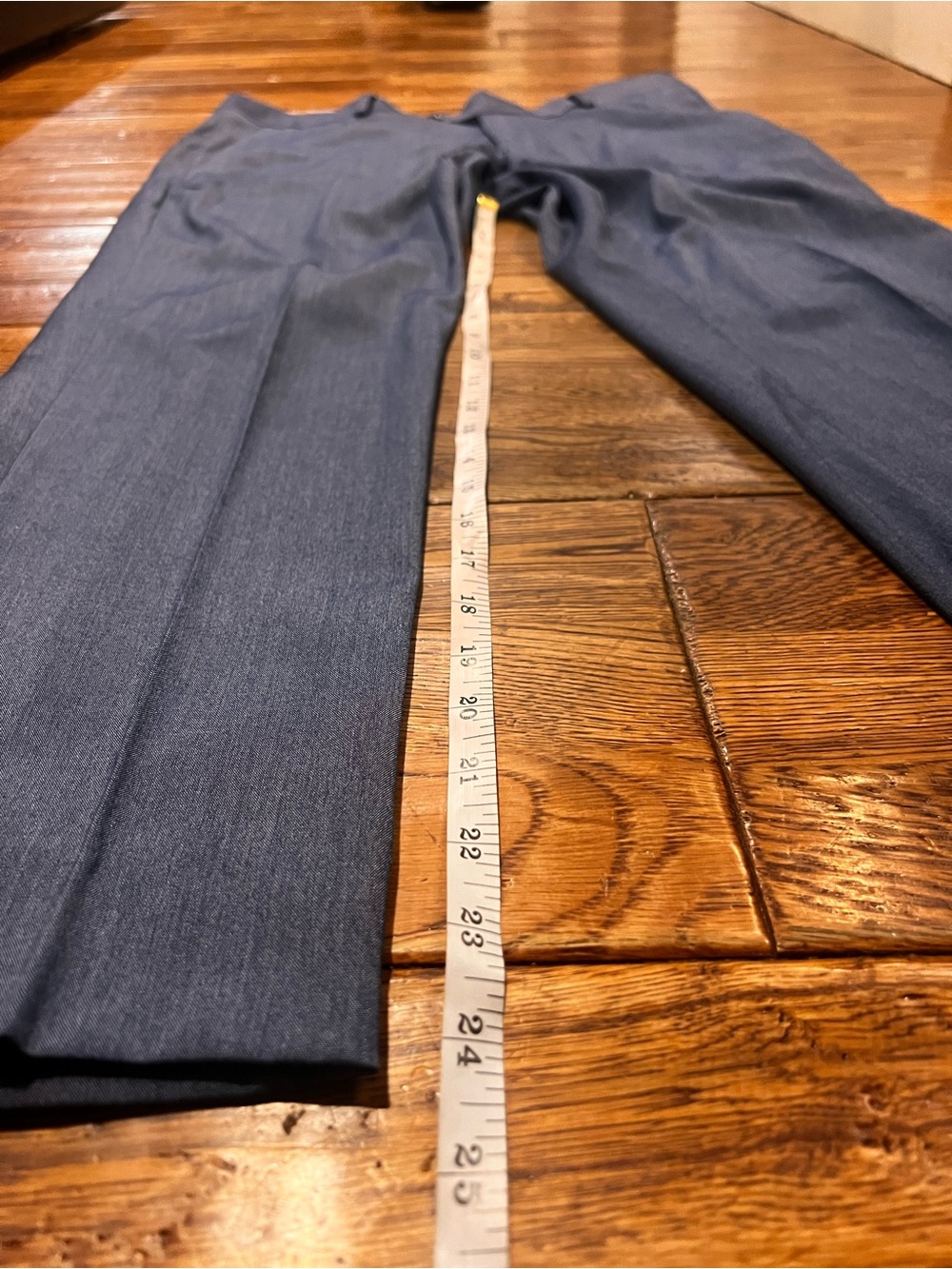Savile Row Tailored Slate Blue Two-Piece Suit Custom Sizing Two Button - Picture 14 of 16